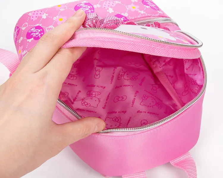 Милый Hello kitty девушка рюкзак сумка кошелек KW-1074
