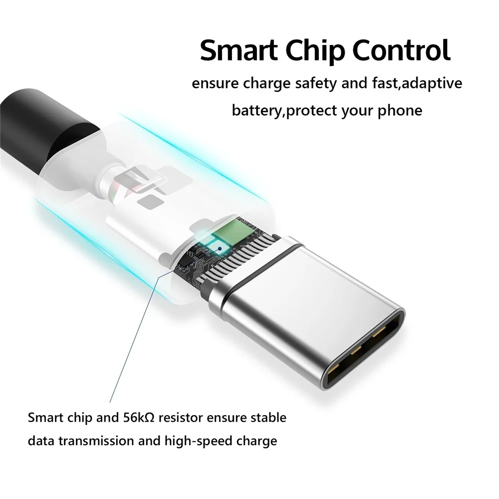 Кабель USB Type C для Samsung S8 S9 Xiaomi Redmi Note 7 Oneplus Pro Быстрая зарядка USB-C зарядное
