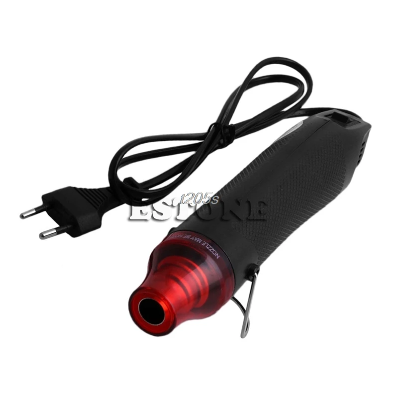 

Heat Gun Shrink Hot Air Temperature 220V 300W Electric Power Nozzles Tool Black T12 Drop ship