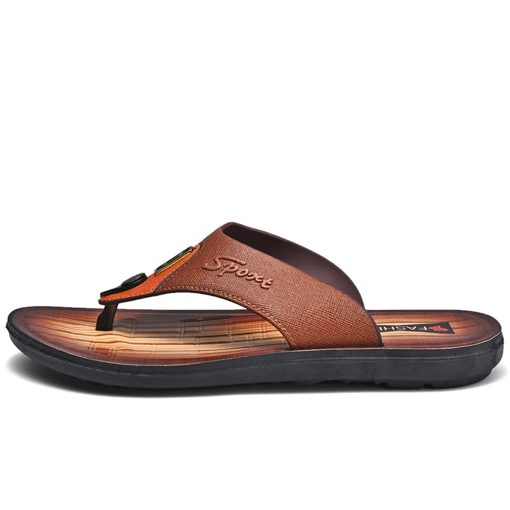 SAGACE/мужские шлепанцы летние пляжные сандалии высокого качества мужские Zapatos Hombre