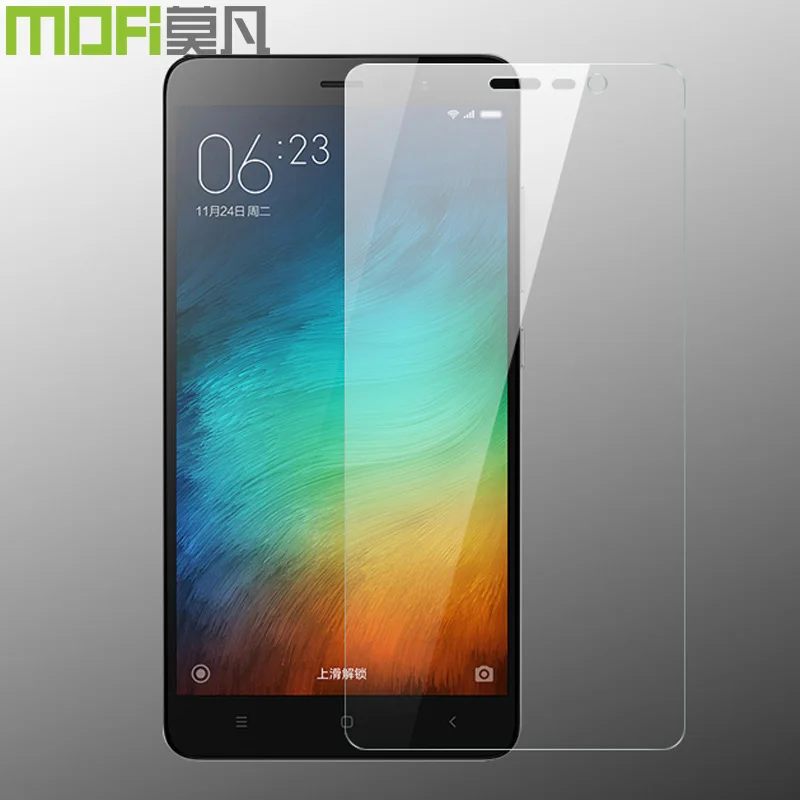 Xiaomi Redmi Note 3 Pro стекло redmi note3 mofi закаленное Защита экрана Оригинал 5 дюймов pro 0 26