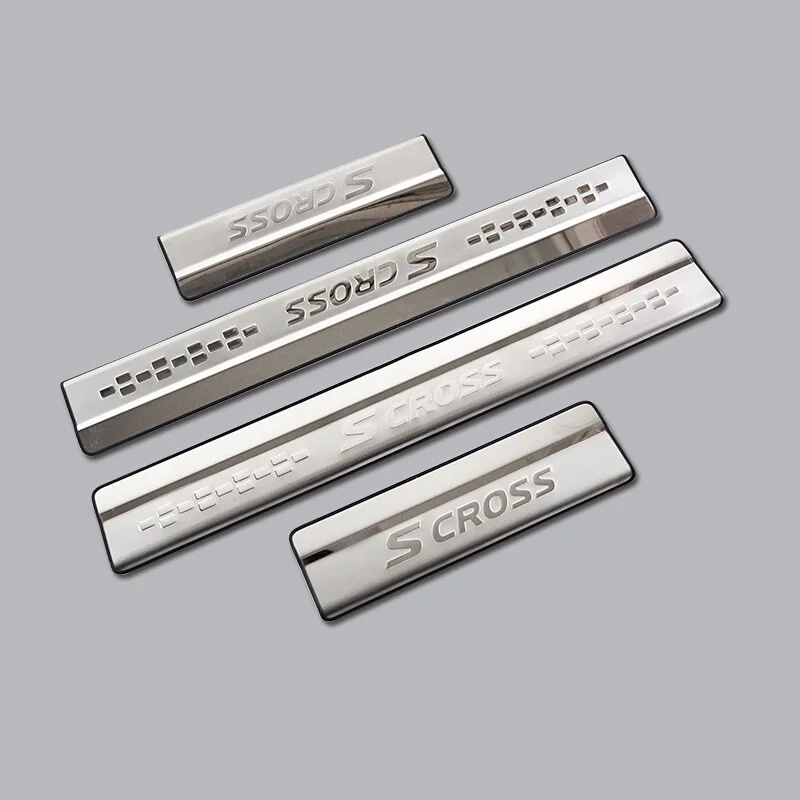 Накладка на порог двери из нержавеющей стали накладка педаль Добро пожаловать