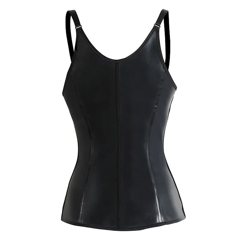 Латексный корсет для коррекции фигуры утягивающий тренажер похудения одежда