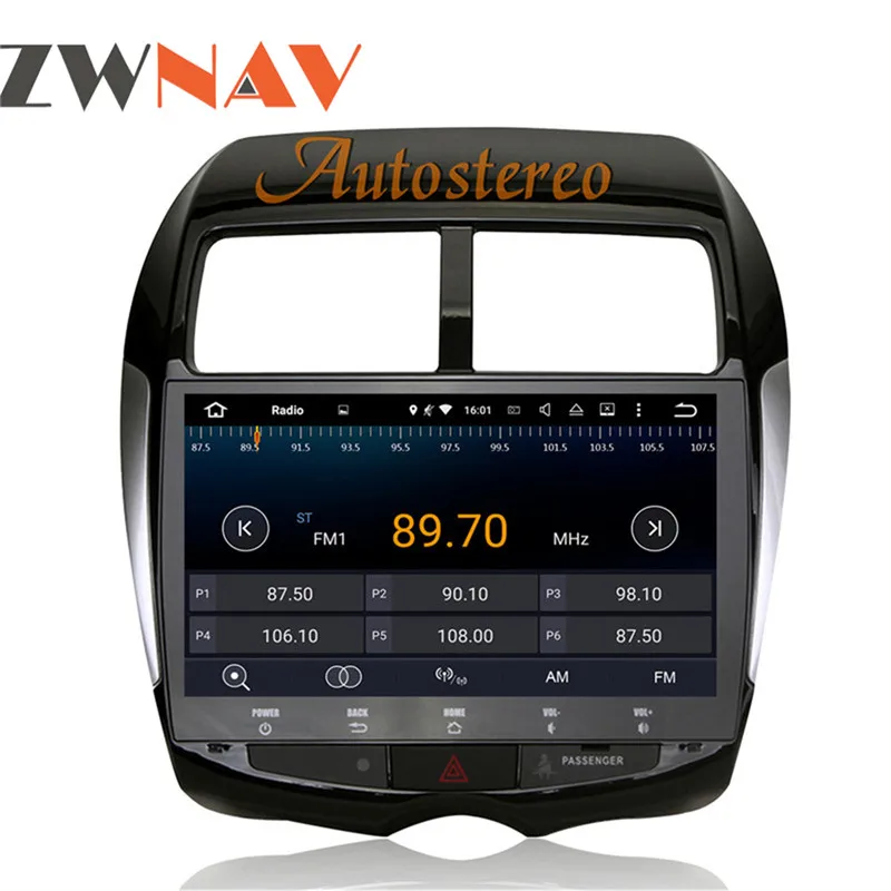 10,2 дюймов и 8 дюймов Android 7,1 автомобильный dvd-плеер gps навигация для Мицубиси ASX RVR Outlander Sport 2010