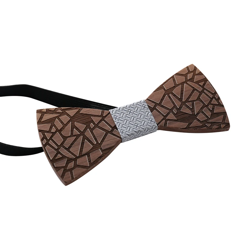 Новое поступление деревянный галстук бабочка + платок брошь запонки наборы для