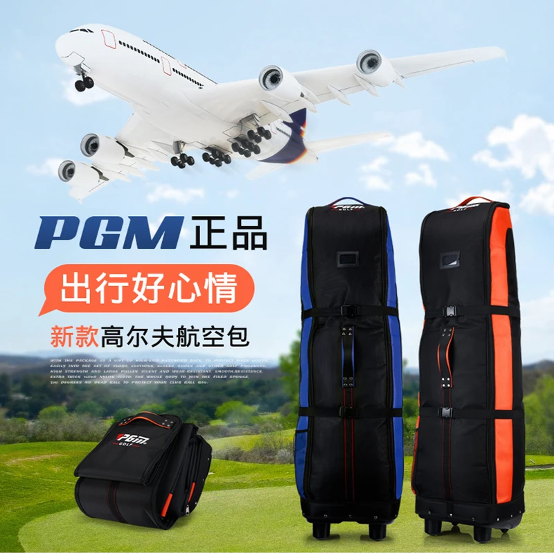 100% Мягкий праздничный Дорожный Чехол для гольфа/чехол с колесами. Прочная сумка
