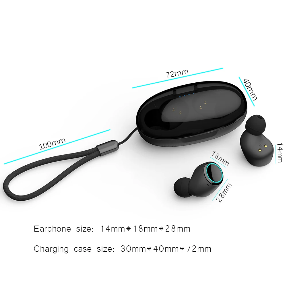 Новейшая сенсорная Беспроводной наушники 5,0 Bluetooth наушники HD стерео наушники-вкладыши TWS с мини-гарнитуры pk i10 i14 i20 i60 i80 mi airdots