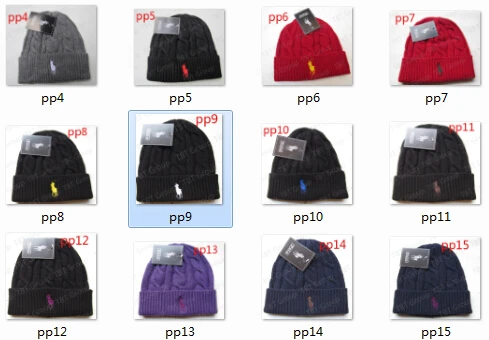 gift NEW!hot!!polo Beanies knitted hat 58CM to 65CM autumn winter caps for mens or womens outdoor cap /1000 color | Аксессуары для
