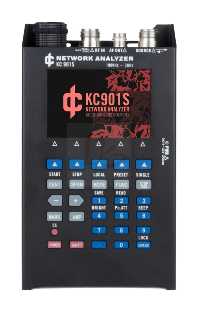 KC901S Векторный анализатор сети дневной Фидер анализ частотный спектр полевой