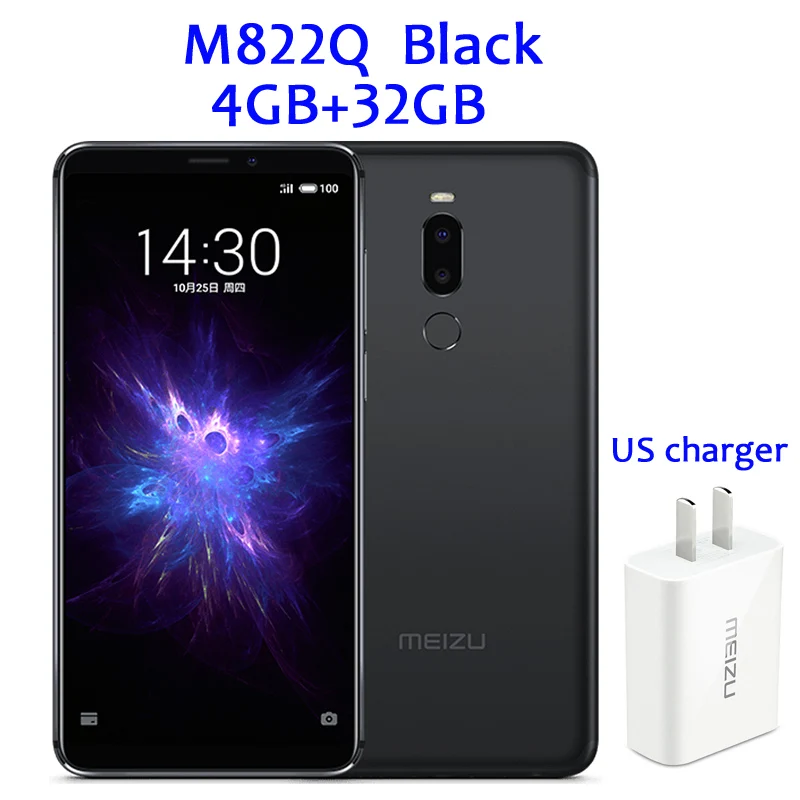 4GB 32GB Black Новинка,, Meizu Note 8, 4G, LTE, 4 Гб, 32 ГБ, мобильный телефон Snapdragon 632, четыре ядра, 6,0 дюймов, 2160x1080 P, полный экран, двойная камера - Цвет: 4GB 32GB Black