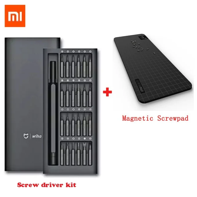 Оригинальный набор отверток Xiaomi Mijia Wiha 24 прецизионных магнитных бита для