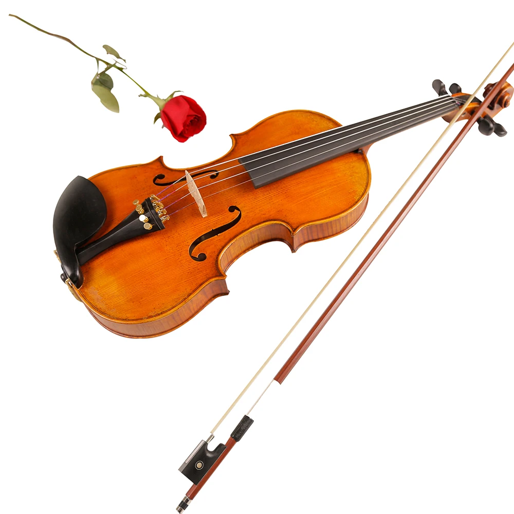 Антикварная скрипка от ведущего производителя засушенная в течение 30 лет