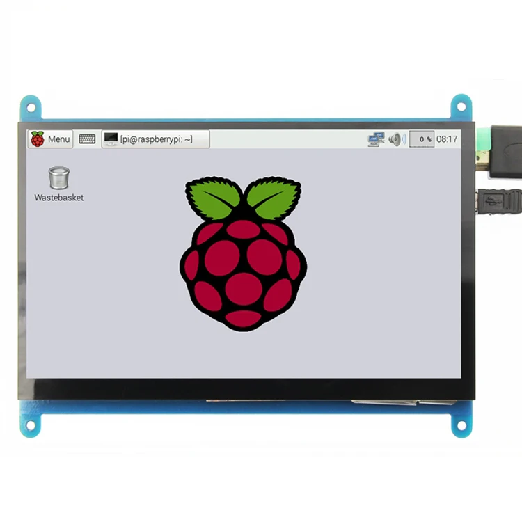 7-дюймовый емкостный 5-точечный сенсорный экран 800x480 TFT ЖК-Дисплей HDMI модуль для