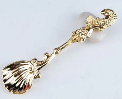 Набор кухонной посуды изысканная винтажная кофейная ложка роскошная модная