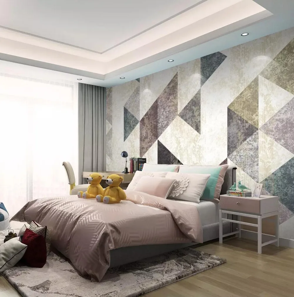 

[Self-Adhesive] 3D Nostalgic Marble Tile 22 Wall Paper mural Wall Print Decal Wall Murals