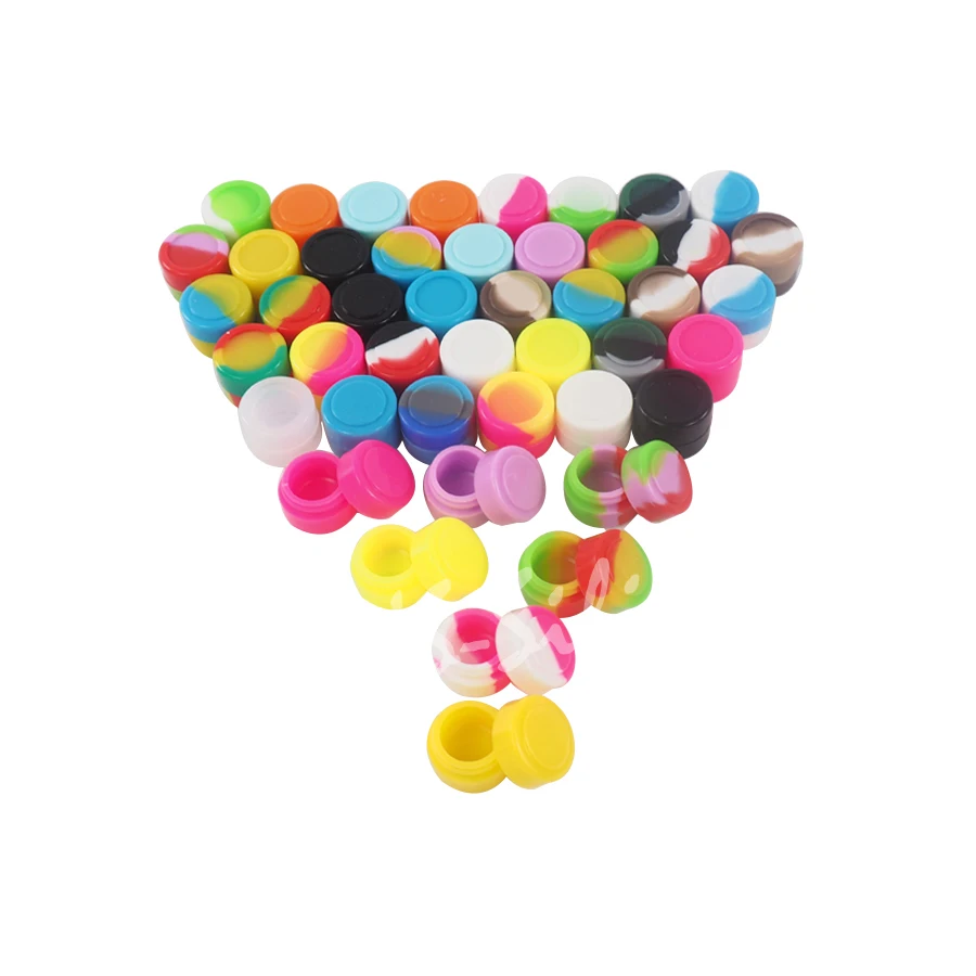 200 штук  Лот 2 мл с антипригарным покрытием силиконовая восковая емкость