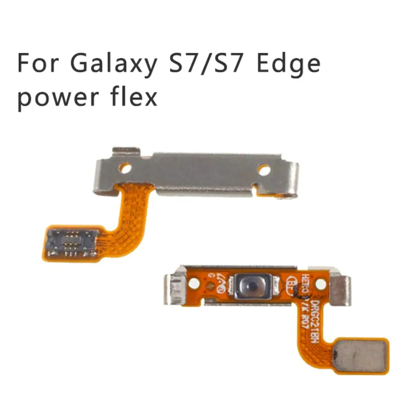 10 шт./лот для Samsung Galaxy S7 G930 кнопка включения/выключения питания гибкий кабель