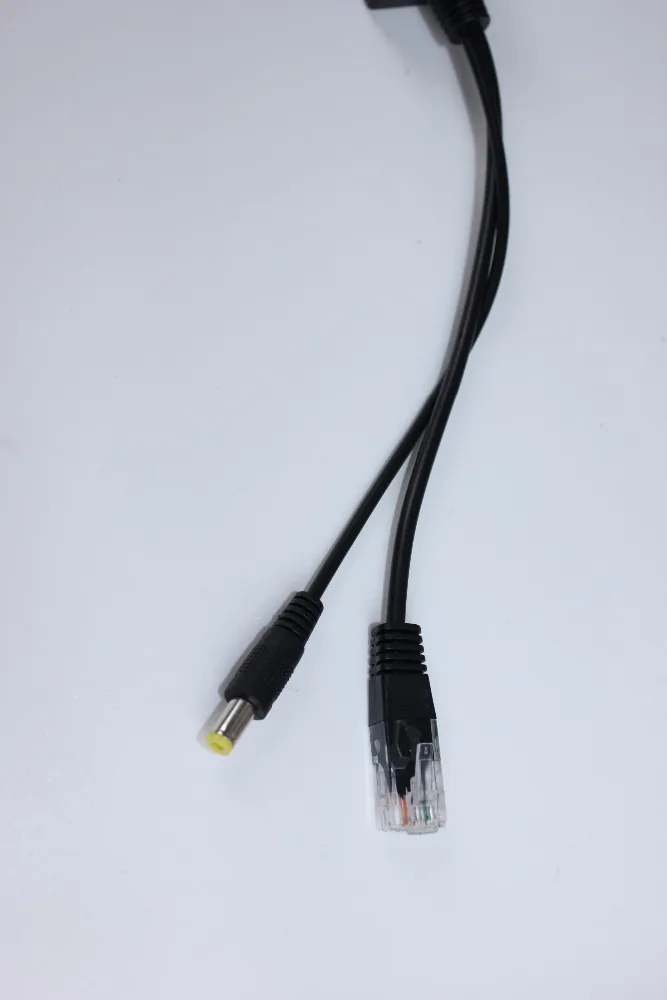 Мощность Over Ethernet пассивный сплиттер poe инжектор для видеонаблюдения Камера 12 В 1A
