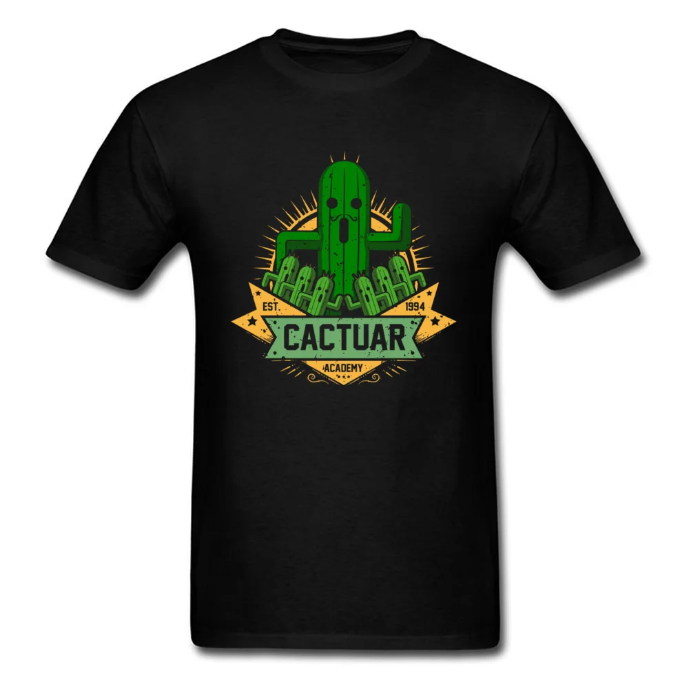 Cactuar Академии футболки Для мужчин футболка Final Fantasy хлопковые топы забавная