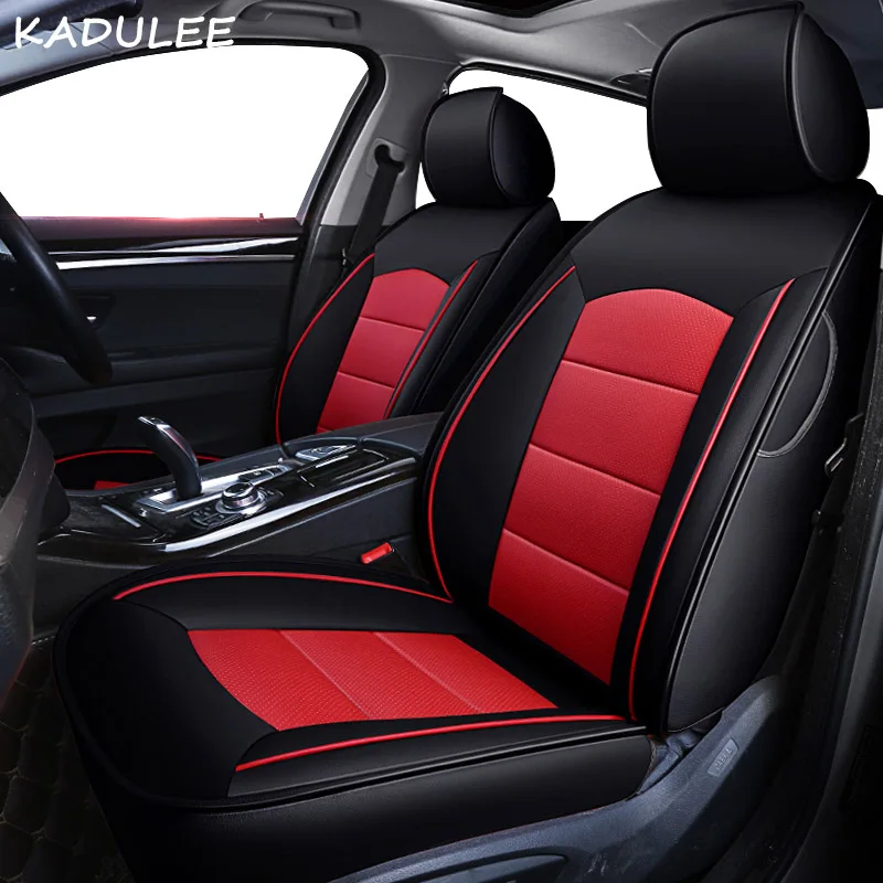 5 KADULEE чехол для автокресла из натуральной кожи на заказ для mitsubishi pajero 4 2 sport outlander xl asx аксессуары lancer автокресла продукт - Название цвета: 5