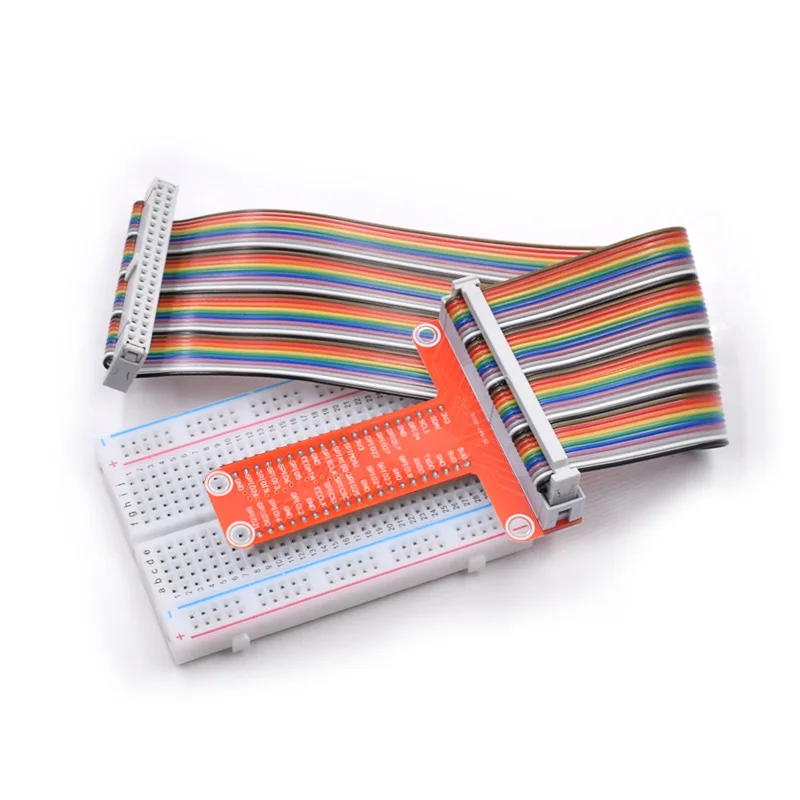 Горячая Распродажа набор для сборки Raspberry Pi (кабель GPIO + макетная плата пластина