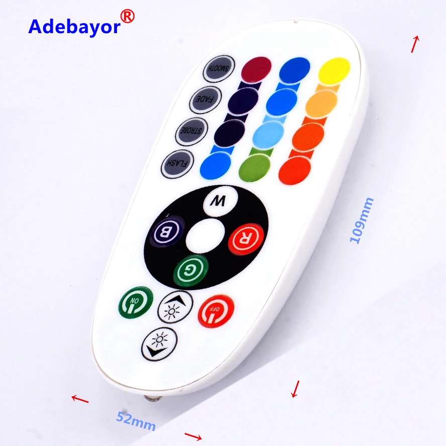 2 x автомобиль новый RGB T10 5050 12SMD красочные с пультом дистанционного управления