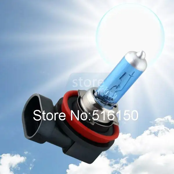 10 шт. галогенные лампы H8 12 в 35 Вт автомобильные фары 5000 К H8|lamp 12v|h8 halogen bulb12v 35w |