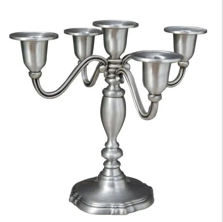 

Europe alloy metal candle stand for home decoration antique candlestick wedding decorative Retro candle holders for table ZT167
