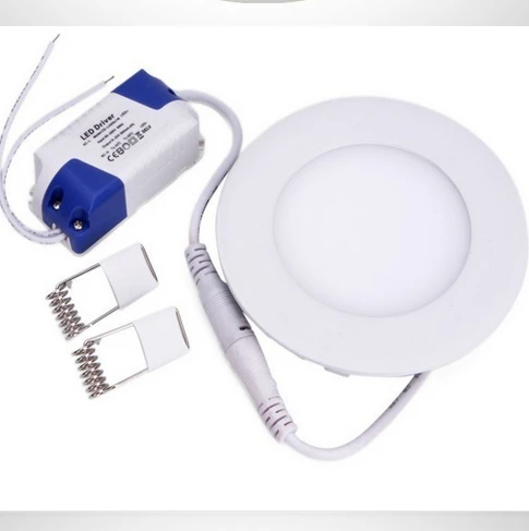 3 Вт-18 Вт квадратный круглый светодиодный потолочный светильник встраиваемый для