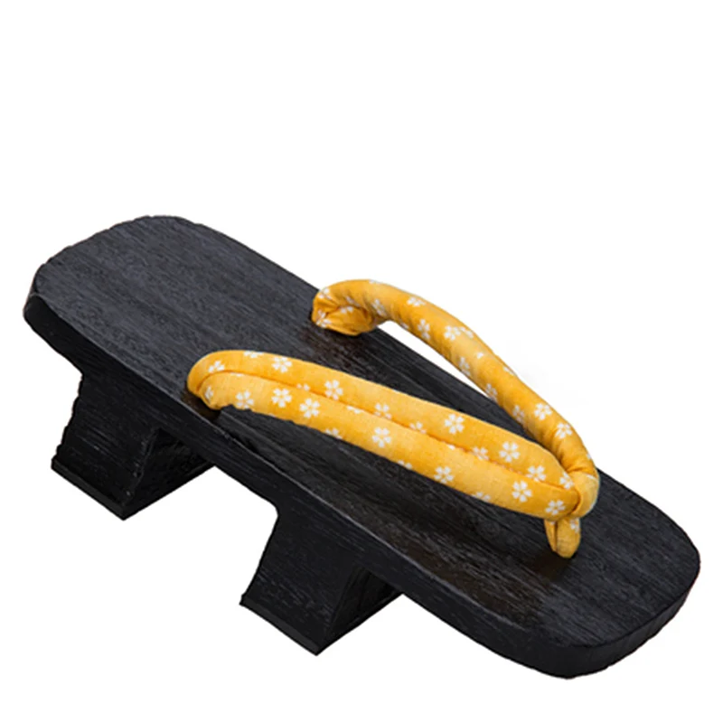 Летние мужские тапочки Cosaply Geta Сандалии сабо Мужская обувь в японском стиле