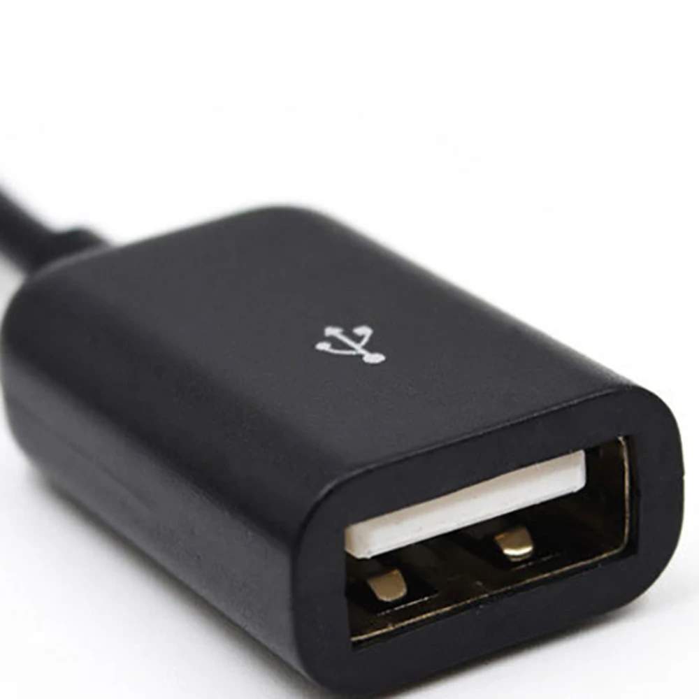 1 шт. OTG Micro USB Male to 2x порт + 1x разъем адаптера для смартфона Android u диск ноутбук
