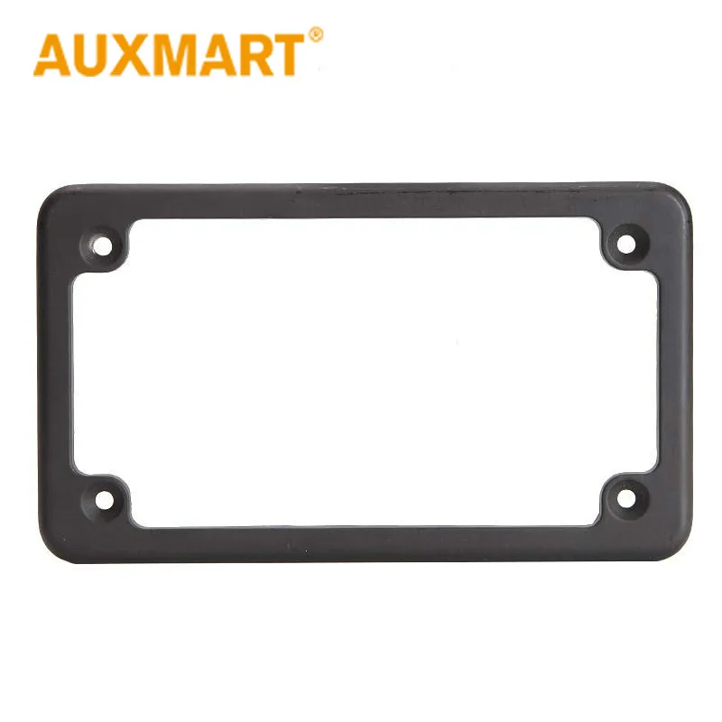 Auxmart черный хром мотоцикл сзади стандартный США Канада номерные знаки для