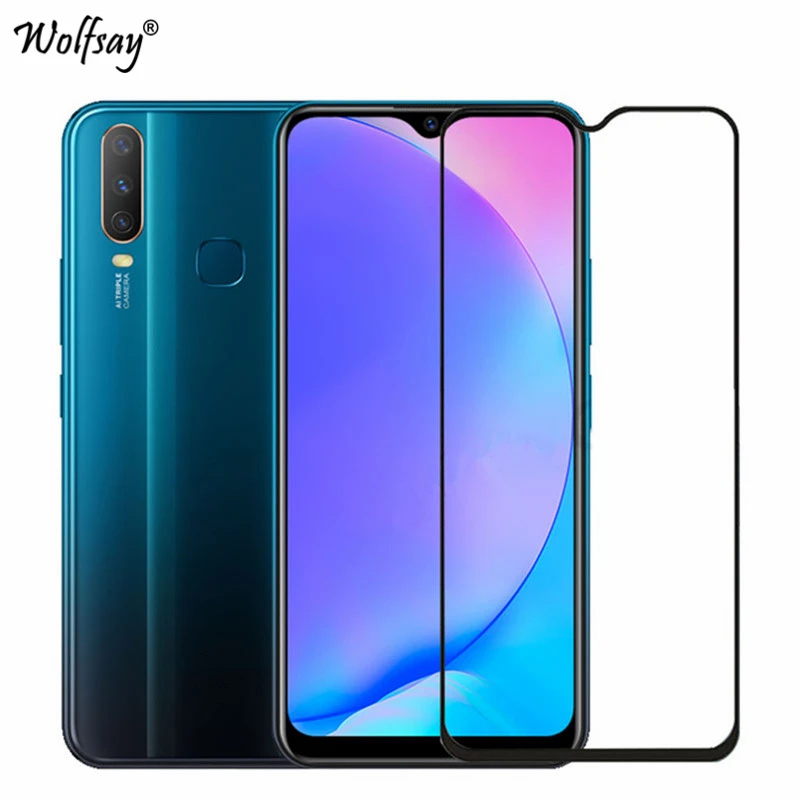 Protector de pantalla de vidrio templado para OPPO Reno Z, pel&iacute;cula de tel&eacute;fono para OPPO Reno Z, cristal PCDM10, 2 uds.-1