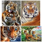 Животные тигр Алмазная краска Алмазная вышивка 5d diy Полная квадратная Алмазная мозаика Алмазная краска daimond краска ing