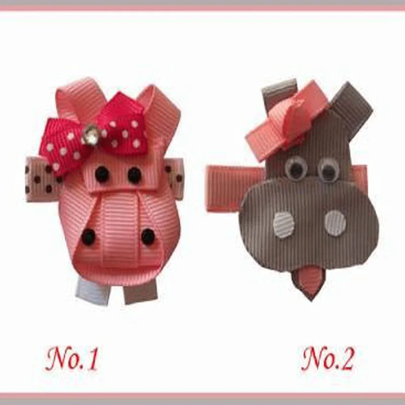 18 pcs new style BLESSING Good Girl Bug Clip Little Minions Hippopotamus Robot Monster | Аксессуары для одежды