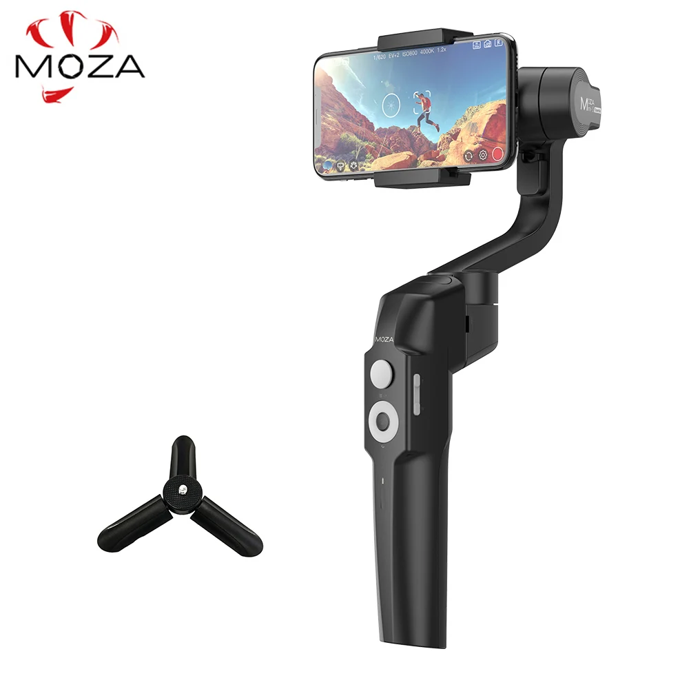 Moza Mini S Moza Mini-S Mini S складной карманный Дрон-Размер затрудняетесь в выборе правильного размера? 3-осевой ручной шарнирный стабилизатор для камеры для iPhone XS Max GoPro VS мини-Mi гладкой 4 Vimble 2 - Цвет: Moza Mini S