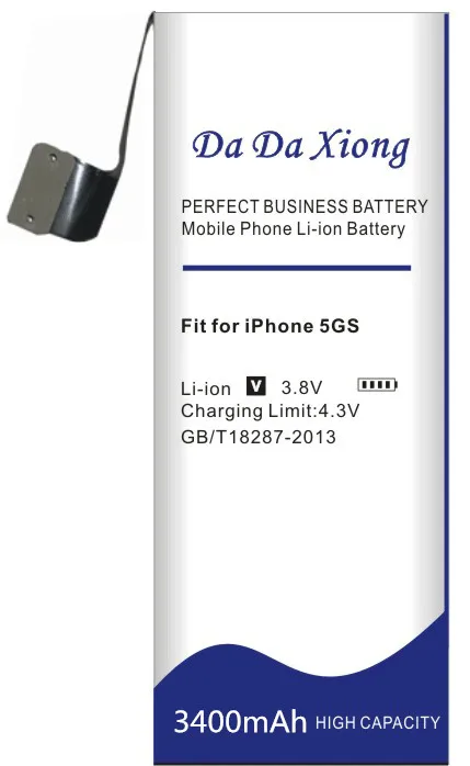 Оригинальный аккумулятор DaDaXiong 3400 мАч для Apple iPhone 5S 5C + Бесплатные инструменты |
