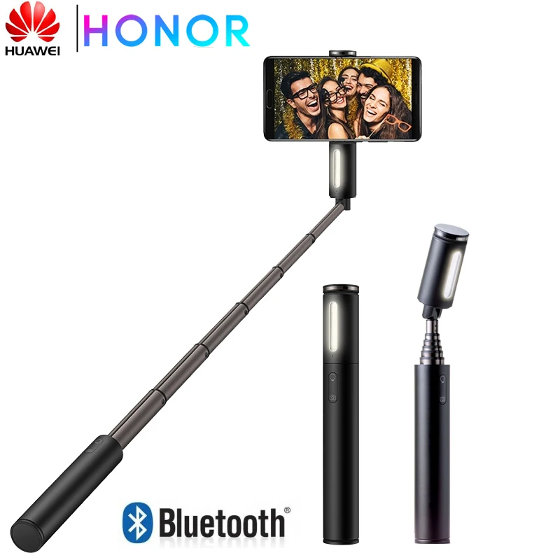 Huawei Honor селфи палка с заполняющим светом Bluetooth Выдвижная дистанционное