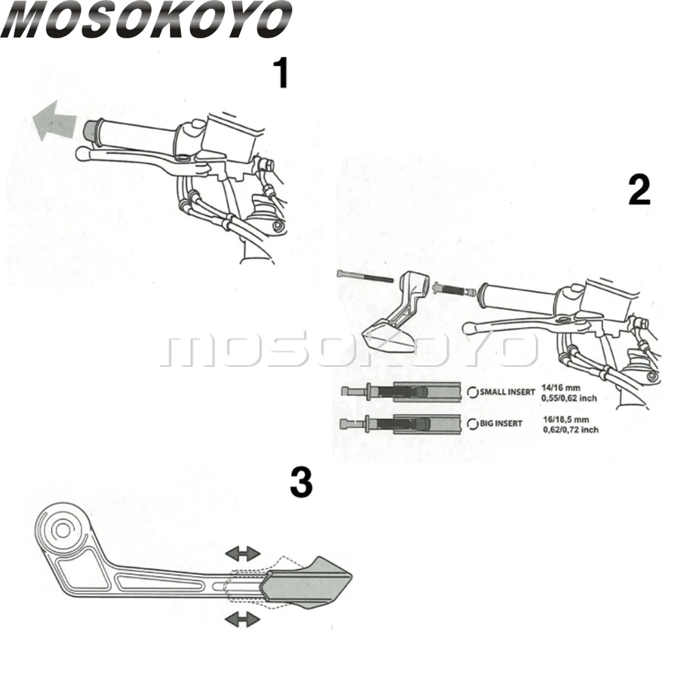 7/8 &quot22 мм мотоциклетные рычаги сцепления защита для Honda Yamaha Suzuki Kawasaki KTM Pit Dirt Bike MX
