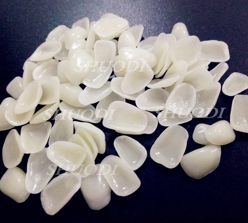 3 сумки верхних улучшенных естественных зуб цвет смолы пластиковые зубные виниры