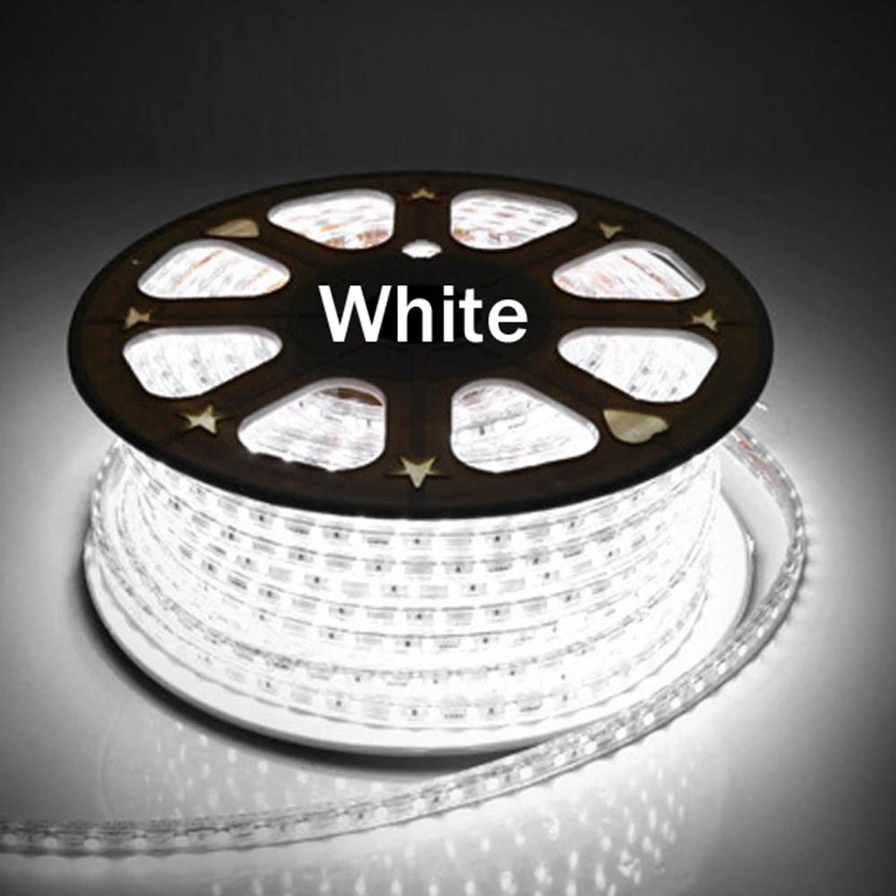 Taoguang светильник ing светодиодный AC 220 В 5050 SMD гибкий скотч 60 Светодиодный s/m 1 м 2 3 4 5 6