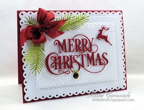 "Merry Christmas" Олень слова металлические трафареты для пресс-формы DIY Скрапбукинг альбом бумажные карты ремесло тиснение