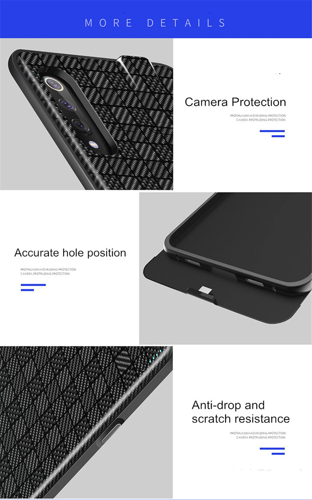 Чехол для питания s для Xiaomi Mi 9, портативный внешний аккумулятор, чехол для зарядки аккумулятора, чехол для аккумулятора 5000 мА/ч, чехол для внешнего зарядного устройства s