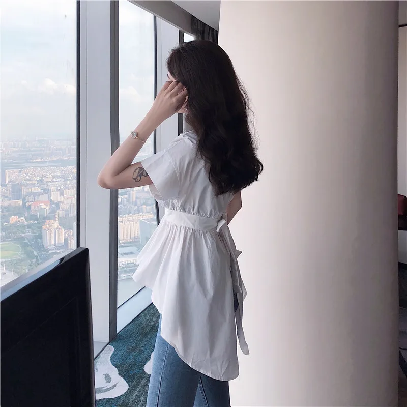 Дизайнерские женские Блузы moda feminina модные брендовые летние сексуальные Клубные