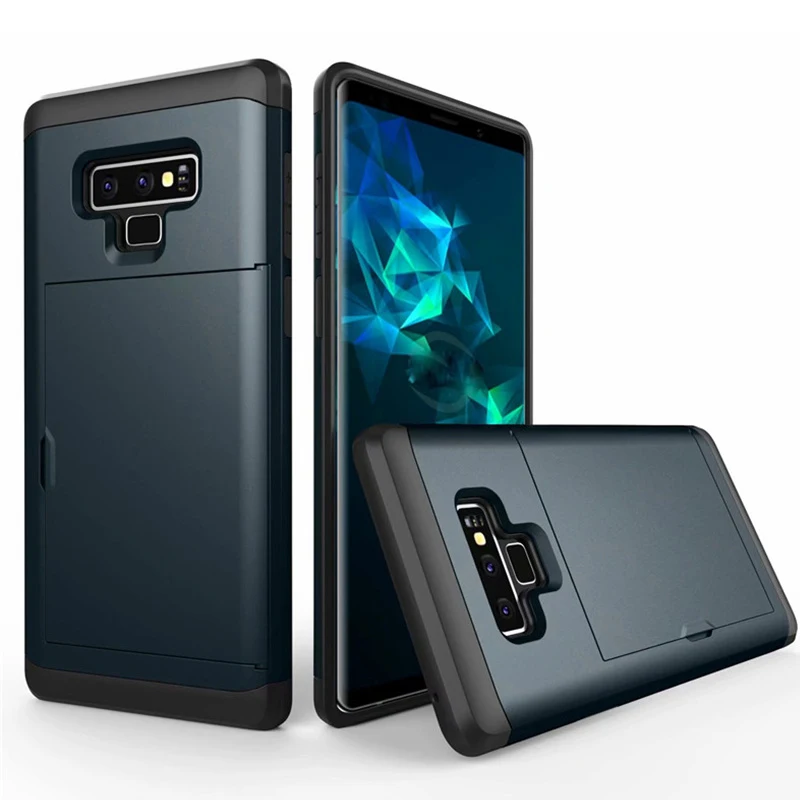 Для samsung Galaxy S8 S9 S10 Plus Lite Note 8 9 чехол с отделениями для карт для iPhone 6 6S 7 8 Plus X XS чехол для MAX XR