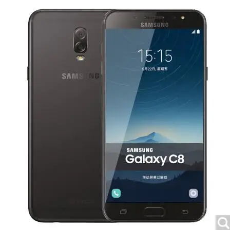 Мобильный телефон Galaxy C8(SM-C7100) Super AMOLED FHD 3G/32gb 4g/64gb 16 МП фронтальная камера dual sim Octa Core Lte 4G