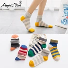 5 парлот, хлопковые женские носки, милые мягкие носки в полоску с забавными котами для девочек, весенне-летние новые милые носки в стиле Харадзюку