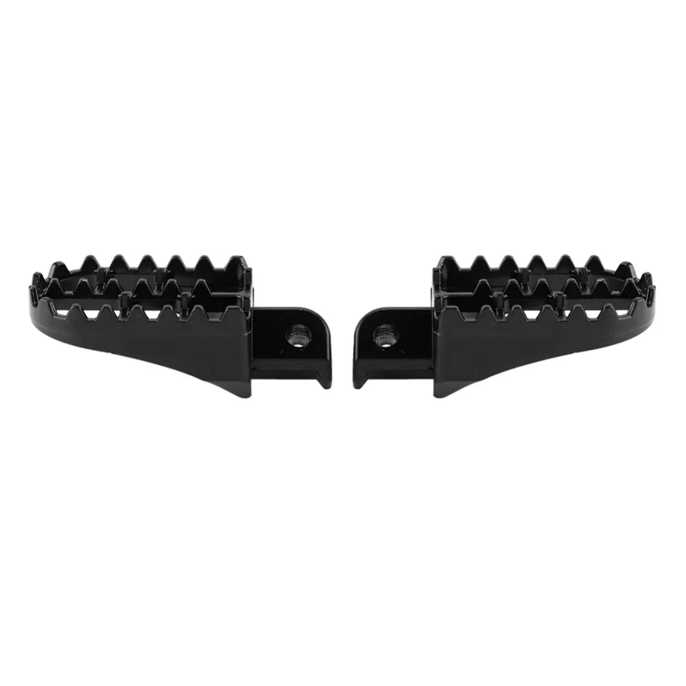 2 шт мотоциклетные подножки педали Подножка для Yamaha PW50 PW80 TW200 противоскользящая поверхность удерживает ноги от соскальзывания педалей