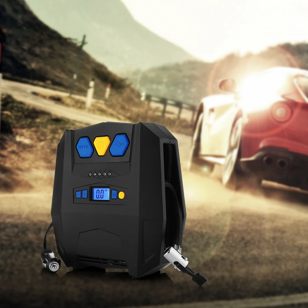 DC 12 В воздушный компрессор для автомобиля насос видов транспортных средств ABS