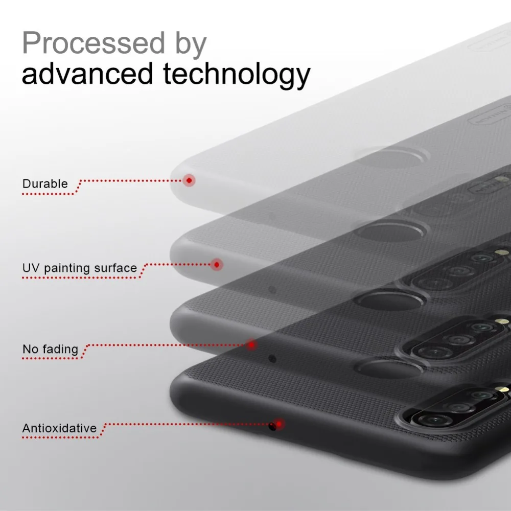 Прочный чехол для Huawei P30 Lite Оригинальный матовый защитный NILLKIN мобильного